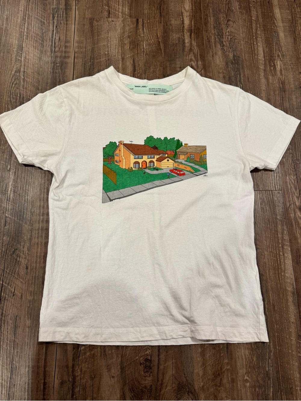 Off White Simpsons Tee